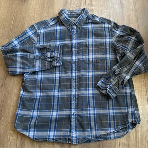 Eddie Bauer Flannel Shirt sz XL